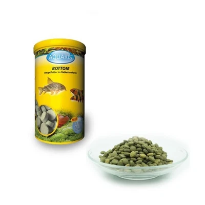 AQUARIS Bottom Tabletten - Aquarium Fischfutter - 250 ml