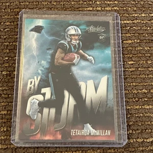 2025 Panini Absolute Tetairoa Mcmillan (RC)  #16 By Storm FREE Shipping-Panthers - Picture 1 of 2