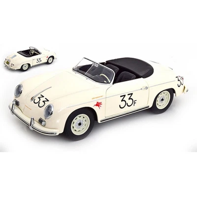 PORSCHE 356 A SPEEDSTER N.33 James Dean 1955 WHITE 1:12 Kk Scale Auto Stradali M - Immagine 1 di 4
