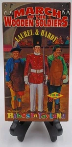 Laurel & Hardy March Of The Wooden Soldiers VHS 1991 Babes In Toyland - Picture 1 of 11