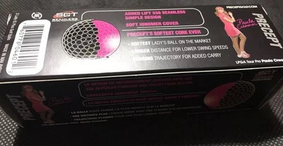 Pelotas de golf Precept Pink Iq+ para dama manga de 3 Foto 1 de 2