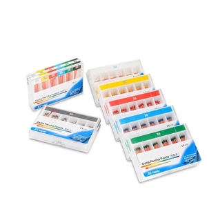 10Packs Dental Gutta Percha Point Absorbent Paper Points Taper 02/04/06 15-40# - Picture 1 of 8