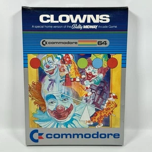 Clowns C64 Commodore 64 Cartridge USA Version Neu Versiegelt - Bild 1 von 12