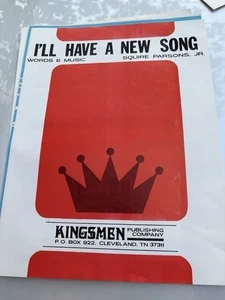 Squire Parsons Jr I’ll Have A New Song Noten - Bild 1 von 2