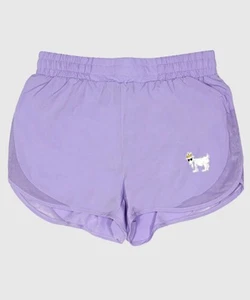 New Goat USA Women’s Athletic Shorts- Lavender (Medium) + Mystery Goat Sticker! - Picture 1 of 15