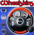 Ford Perforated Custom 1 or 2 Color Leather Steering Wheel Cover Tone 1940-2017 - Image 1 of 4