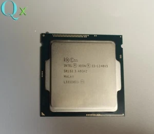 Intel Xeon E3-1240 v3 LGA 1150 CPU Processor SR152 3.4GHz Quad Core - Picture 1 of 2