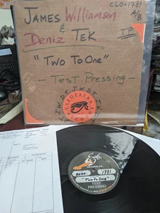 James Williamson (Stooges) & Deniz Tek (Radio Birdman) - Two To One (Vinyl Test - Picture 1 of 4