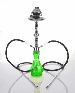 2 Sortie Tuyau ou Tube 58 cm Hookah Shisha Narguile vase Fumeurs vente H-5381 - Imagen 1 de 7