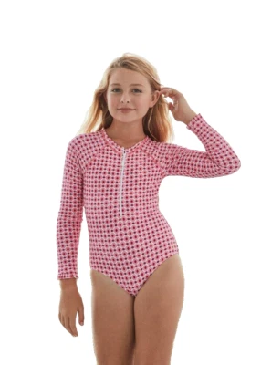 Traje de baño CABANA LIFE Big Girl 12 Coral Gables UPF 50+ NUEVO CON ETIQUETAS Foto 1 de 2