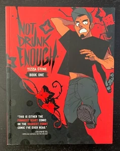 TESSA STONE - NOT DRUNK ENOUGH/BOOK ONE - SIGNED - 1ST ED. -  2017 - WRAPS. - Picture 1 of 12