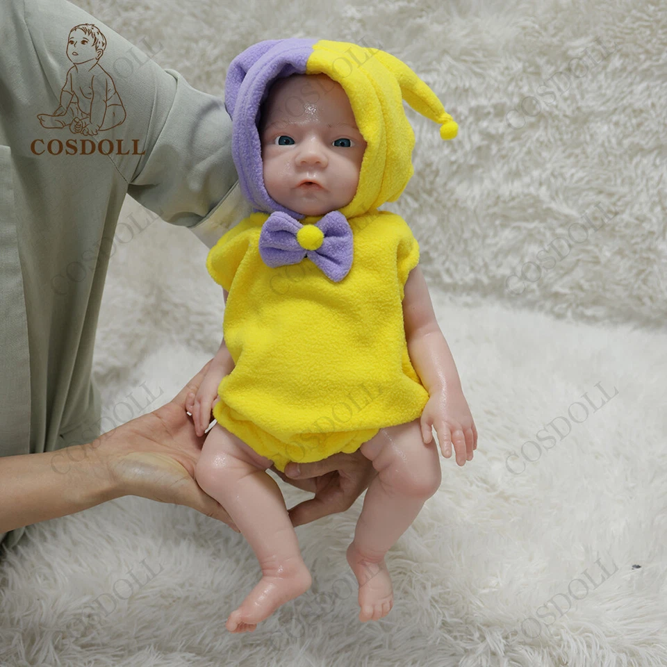 COSDOLL DRINK-WET SYSTEM 18.5" REBORN BABY DOLL FULL BODY SILICONE BABY GIRLDOLL - Image 1 of 4