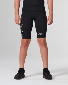 2XU Youth Compression Shorts - Black CA2548b Medium - Picture 1 of 3