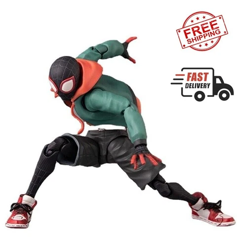 NEW Sentinel SV Action Figure Spiderman into The - Miles Morales Model Kids Toy Cover