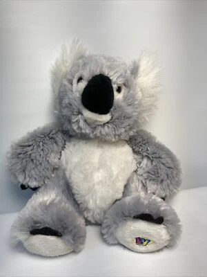 GANZ Webkinz KOALA BEAR Gray Plush 10 inches Tall No Code Small Gray Felt Claws - Image 1 of 4