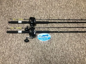 2PK OKUMA MAGDA PRO 30DXT REELS 8'6"' MED CLASSIC PRO ROD TROLLING COMBOS - Picture 1 of 1