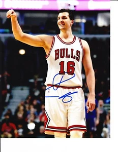 CHICAGO BULLS PAUL ZIPSER SIGNED HAND IN THE AIR 8X10 - Picture 1 of 1