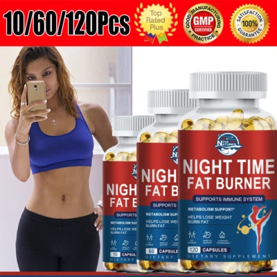 Natural Weight Loss Belly Fat Burner Best Diet Pills That Work Fast for Adult - Image 1 of 4