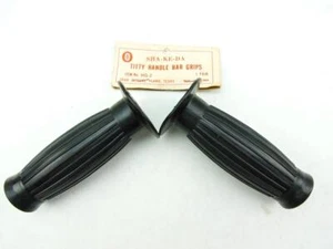 NOS Handlebar Grips GT Type Triumph Norton BSA Matchless AJS Enfield B11346 - Picture 1 of 5