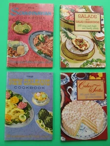 1956/57 Culinary Arts Institute Cookbooks #105 + 107 + 110 + 113 - Picture 1 of 8