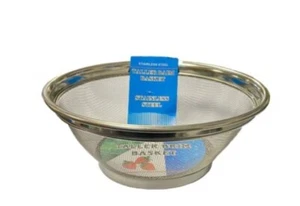 28 cm Kitchen Stainless Steel Mesh Sieve Strainer Basket Fine Mesh Colander for - Picture 1 of 1