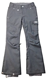 Roxy Women’s 10,000 Ski Snowboard Pants Size Small Black Fleece Lined Adjustable - Picture 1 of 22