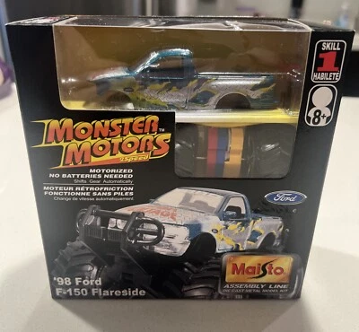 Monster Motors Velocidad 2 Velocidades Motorizado 98 Ford F-150 Flareside Foto 1 de 4