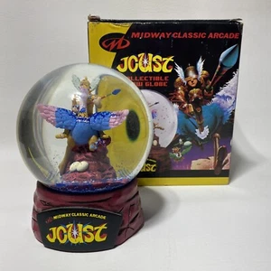 Midway Classic Arcade Joust Snowglobe Collectible Snow Globe - Picture 1 of 6