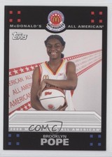 2008 Topps McDonald's All-American Game Portrait Brooklyn Pope #BP