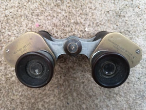 Bausch & Lomb Optical Co. Rochester NY USA Military Stereo S I 1915 Binoculars - Picture 1 of 4