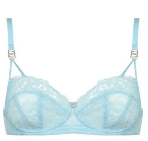 Figleaves Olivia Underwired Lace Bra UK 30B Ice Blue A1 - Imagen 1 de 3