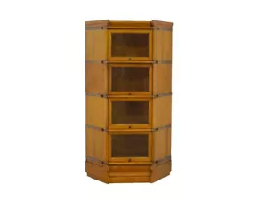 Eckschrank Eckregal Studio Globe Wernicke Mahagoni hell H: 149,5 cm -11534- - Bild 1 von 6