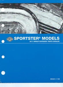 Harley-Davidson 2011 Sportster Models Parts Catalog P/N 99451-11B - Picture 1 of 1