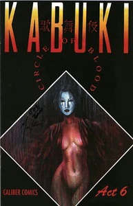 Vintage Kabuki: Circle of Blood #6 Comic Book Numbered Signed by David Mack - Picture 1 of 2