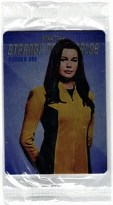 STAR TREK EXTRAÑOS MUNDOS NUEVOS TEMPORADA 2 ESTUCHE METÁLICO TAPA SELLADO CT-3 NÚMERO UNO - Imagen 1 de 2
