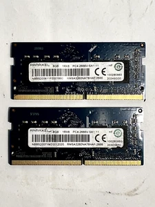 Ramaxel 16GB (2x8GB) PC4-21300 DDR4-2666 Laptop RAM Memory RMSA3260ME78HAF-2666 - Picture 1 of 6