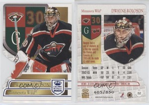 2003-04 Pacific Crown Royale Blue /850 Dwayne Roloson #52