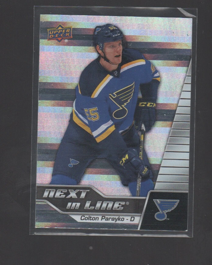 COLTON PARAYKO 2015-16 UPPER DECK OVERTIME NEXT IN LINE CARD #NL-21 - Image 1 of 1