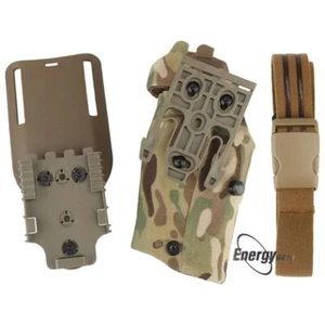 6354DO Tactical Pistol Holster for Glock 17/19 with X300/X300U Flashlight Nylon - Picture 1 of 6