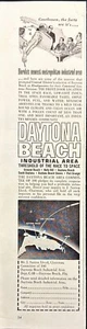 Daytona Beach Industrial Area Space Program Vintage Print Ad 1963 - Picture 1 of 6