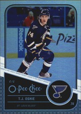 2011-12 (BLUES) O-Pee-Chee Rainbow #382 T.J. Oshie