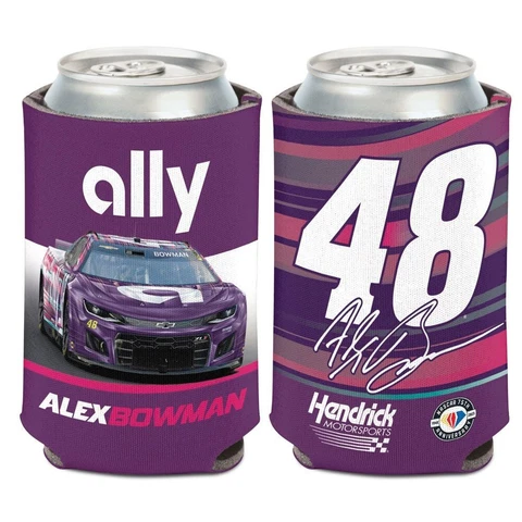 Alex Bowman 2023 Ally #48 Can Hugger 12oz Cooler Cover