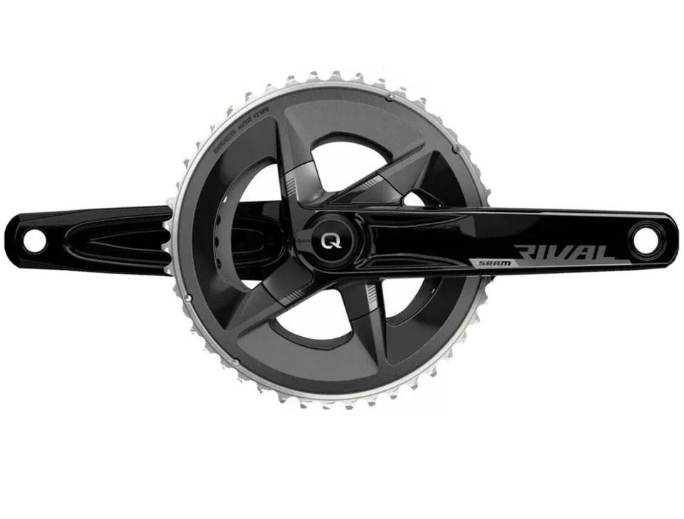 SRAM Rival AXS Crankset with Quarq Power Meter - 172.5mm 12-Speed 43/30t DUB W
