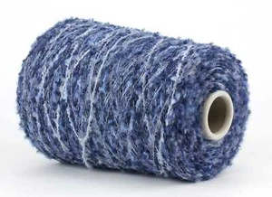 29,50 €/kg * Konenwolle * Farbverlauf * Boucle * Wolle & Elastan * Mare * Nm 5 - Bild 1 von 3