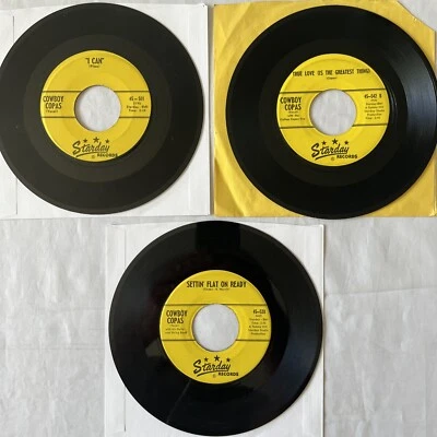 COWBOY COPAS RECORDS - 3 Singles VG+ Classic Country STARDAY JUIKEBOX - Image 1 of 4