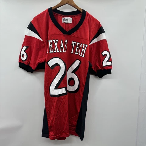 Powers Athletic Uniforms Texas Tech Jersey Red Raiders Football Men’s Large USA Cover