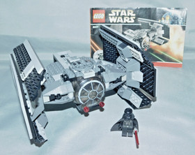 LEGO Star Wars 8017 Darth Vader's TIE Fighter with Minifigures & Instructions