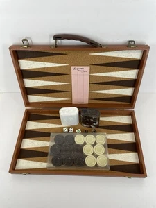 Vintage Crisloid Backgammon  Set complete - Picture 1 of 10