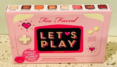 NIB Too Faced LET’S PLAY On The Fly Eye Shadow Palette LIMITED EDITION - Image 1 of 3