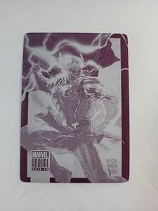 2018-19 UD Upper Deck Marvel Annual Thor Magenta Printing Plate 1/1 #83 Avengers - Picture 1 of 7